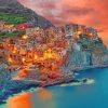 Cinque Terre At Sunset Paint By Numbers