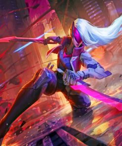 Katrina league of legends paint by numbers