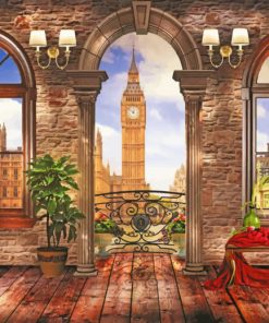 London Big Ben View paint by numbers