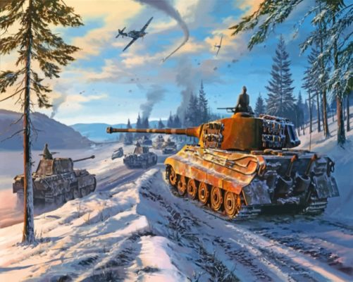 War Thunder paint by numbers