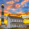 Bodie Island Lighthouse Paint by numbers