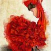 flamenco dancer art paint by numbers