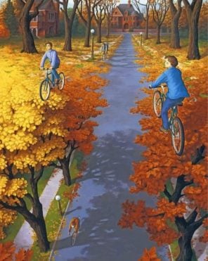Autumn Rob Gonsalves Piant by numbers