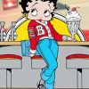 Betty Boop Illustration Paint By Numbers