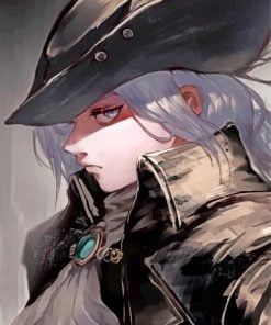 Lady Maria paint by numbers