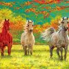 Wild Horses Paint by Numbers