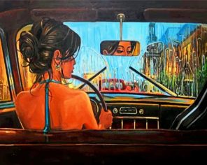 aesthetic-woman-driving-paint-by-number