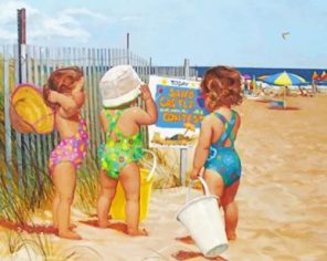 baby-sister-on-the-beach-paint-by-number-501x400