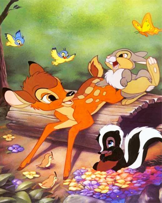 Bambi Color By Number Kit