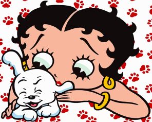 betty-boop-and-her-pet-paint-by-numbers