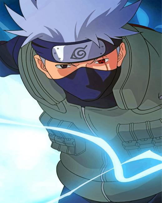 Kakashi Naruto - Paint By Number - Numeral Paint