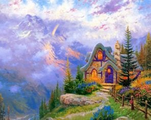 kinkade-mountain-house-paint-by-numbers