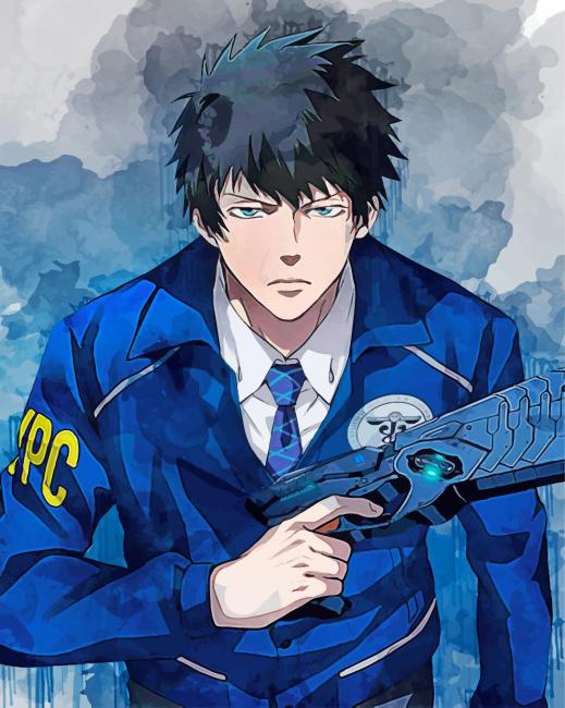Psycho Pass Anime Paint By Numbers 