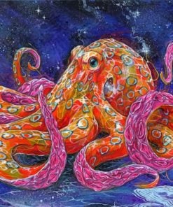 octopus Art paint by number