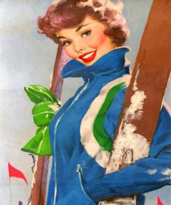skiing-girl-paint-by-numbers