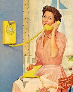 vintage-woman-talking-on-the-phone-paint-by-number