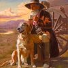 western-old-man-and-his-dog-paint-by-numbers