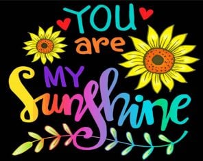 you-are-my-sunshine-hand-lettering-paint-by-number