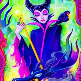 Disney Villains Paint By Numbers - Numeral Paint Kit