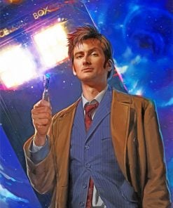 Doctor Who Art Paint by numbers