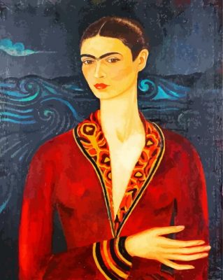 Frida Kahlo Portrait Paint by numbers