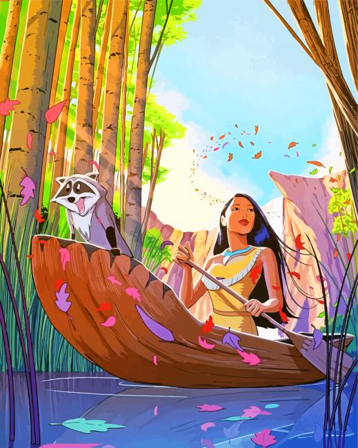 Pocahontas Disney Paint By Numbers 