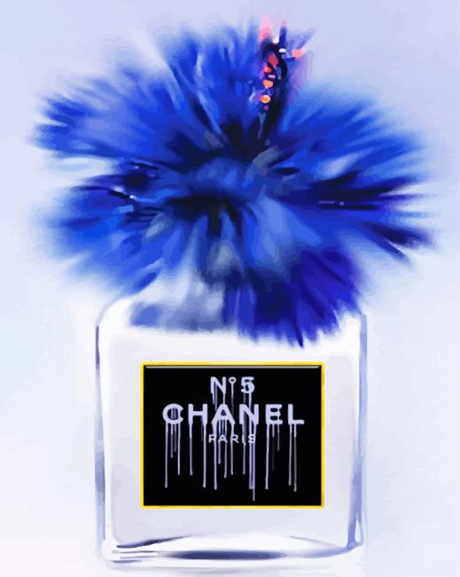 chanel perfume blue bottle