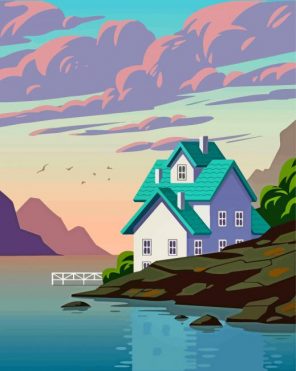 lake-house-illuustratiion-paint-by-number