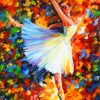 Abstract Ballerina Paint by numbers