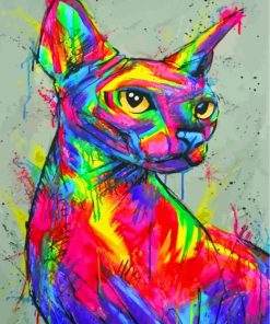 Colorful Sphinx Paint by numbers