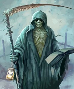 Grim Reaper Paint By Numbers - Numeral Paint Kit