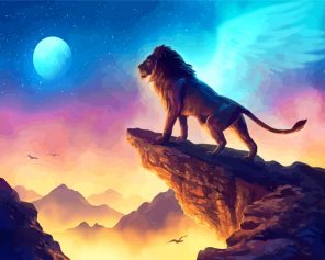 Lion King Paint by numbers