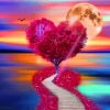 Love Tree Heart Paint by numbers