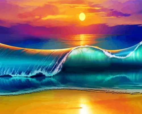 Sunset waves hotsell