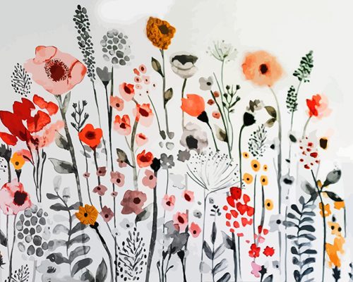 Wall-Painted-Flowers-paint-by-numbers