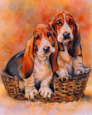 Basset Hound Watercolor Note Card Art By Artist DJ Rogers, Basset Hound  Cross Chihuahua