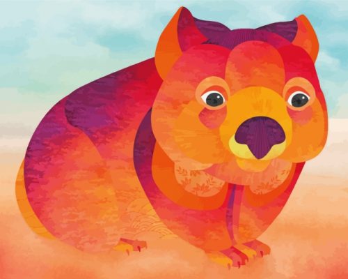 cute-wombat-paint-by-numbers