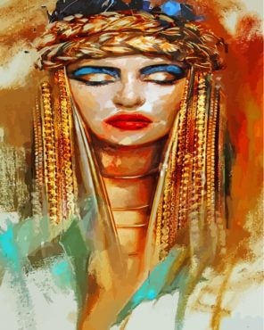 egyptian-woman-paint-by-numbers