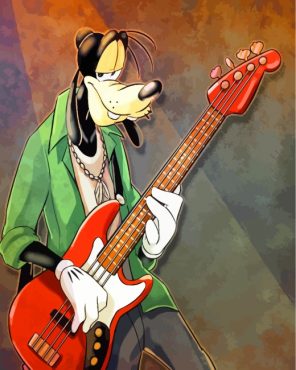 goofy-the-rock-star-paint-by-numbers