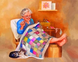grandma-enjoying-her-time-alone-paint-by-numbers