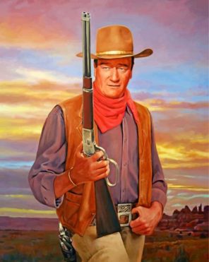 john-wayne-cowboy-paint-by-number