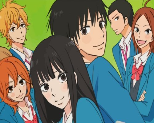 Kimi Ni Todoke Paint By Numbers - Numeral Paint Kit