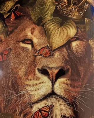 king-lion-and-butterflies-paint-by-numbers