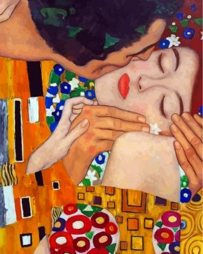 klimt-the-kiss-close-up-paint-by-numbers