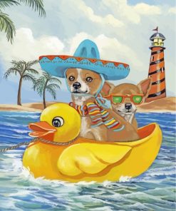 mexican-chihuahuas-paint-by-numbers