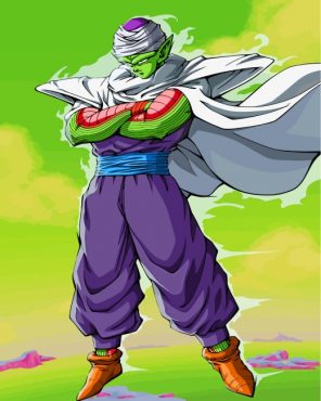 Piccolo Dragon Ball Z Paint By Numbers - Numeral Paint Kit