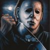 scary michael-myers-paint-by-numbers