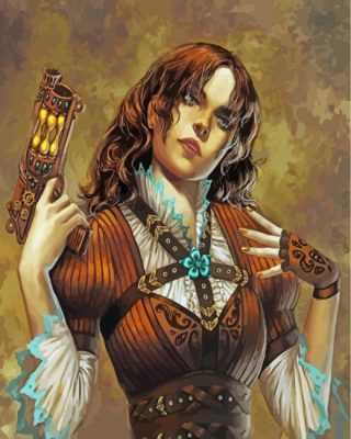 steampunk-girl-paint-by-numbers