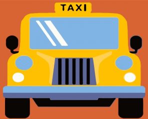 taxi-car-paint-by-numbers