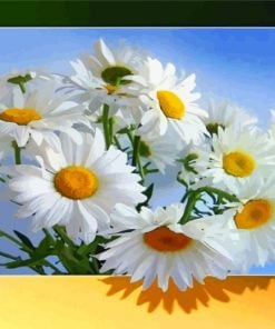 white-flowers-paint-by-numbers